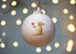 Labrador Yellow Ceramic Round Bauble